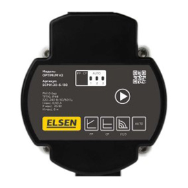 Циркуляционный насос ELSEN с частотным регулированием, DN20, расход 2,9 м3, напор 6 м, 130 мм