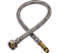 Гибкая подводка  для воды STOUT М 10 (35 мм) х ВР 3/8*, длина 500 мм