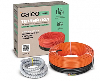 Нагревательная секция для теплого пола CALEO CABLE 18W-60, 4.5-6.9 м2